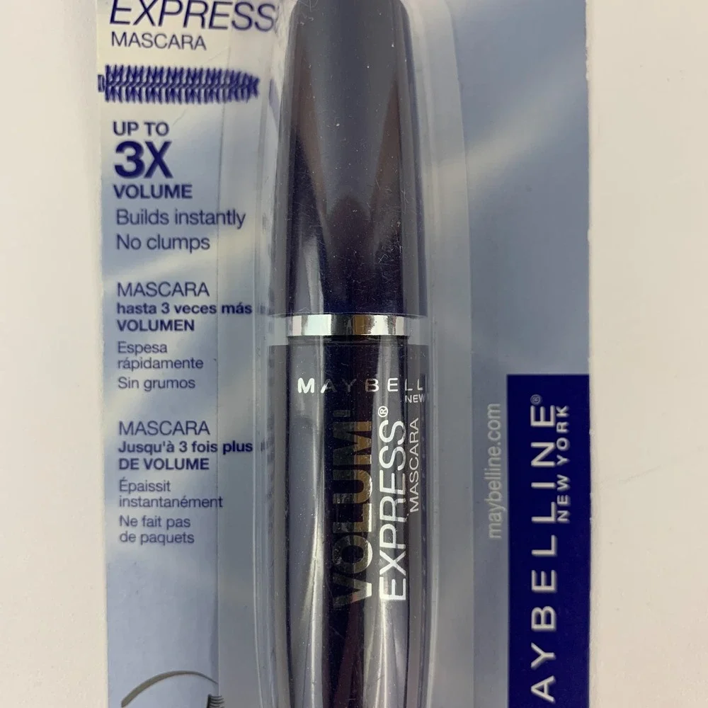 Maybelline Volum' Express Mascara Volume Building 202 Brownish Black NOS